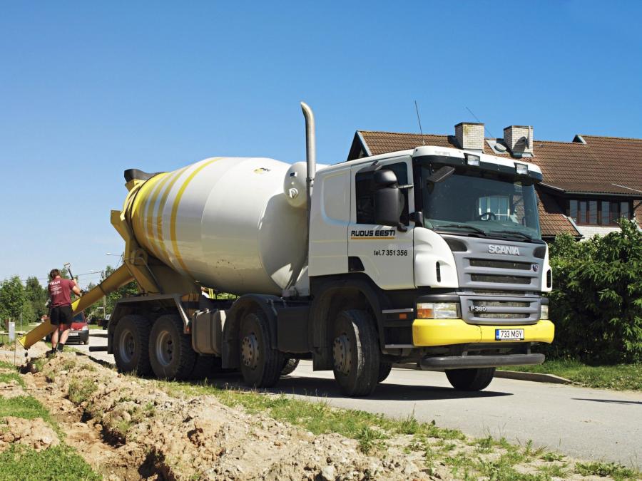  Scania P380 8x4 Mixer 2004 года  (фото 4 из 9)